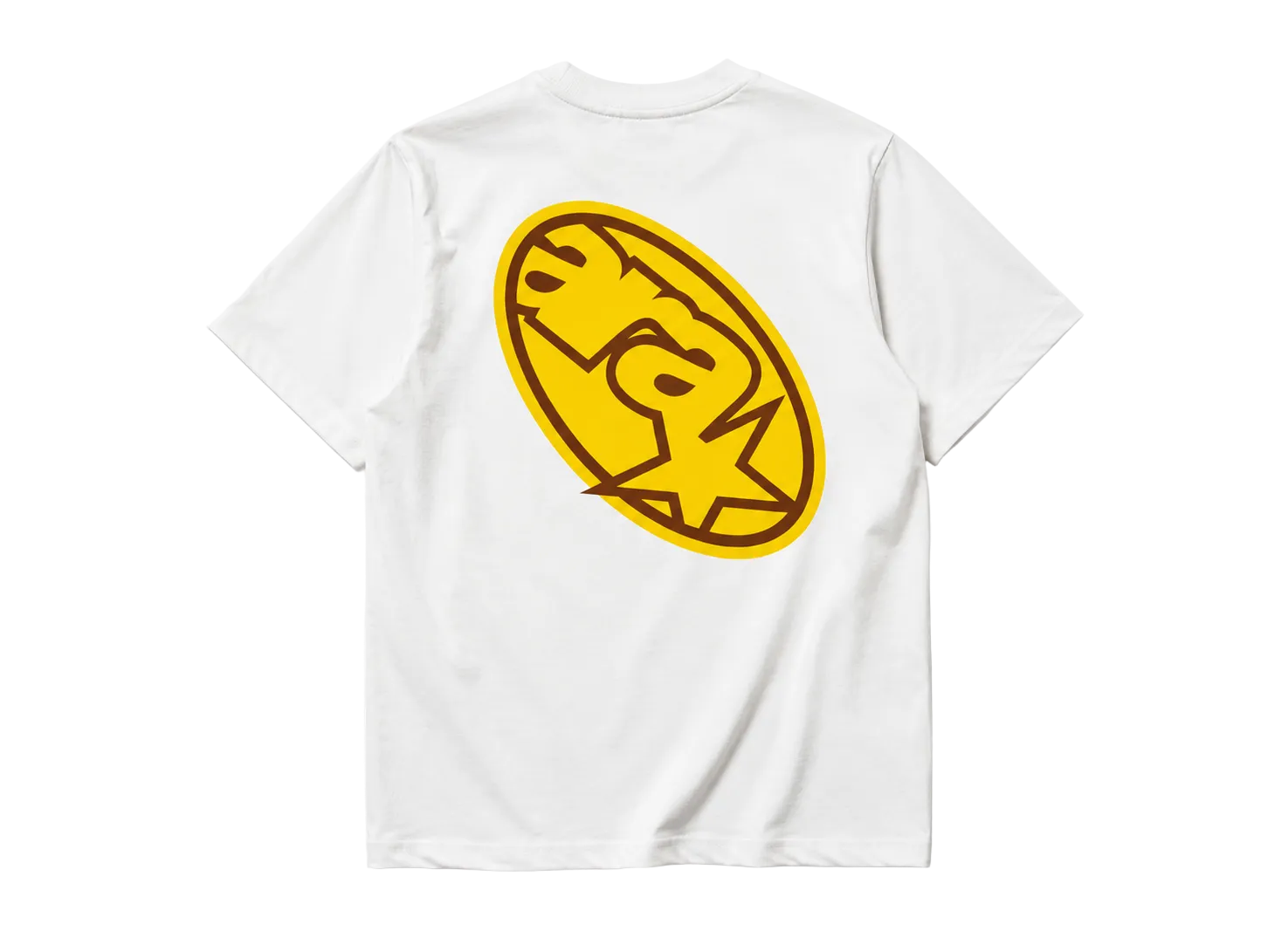 OVAL TEE YELLOW